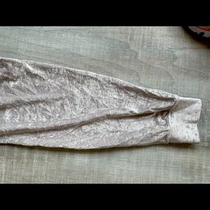 Lululemon velour jogger